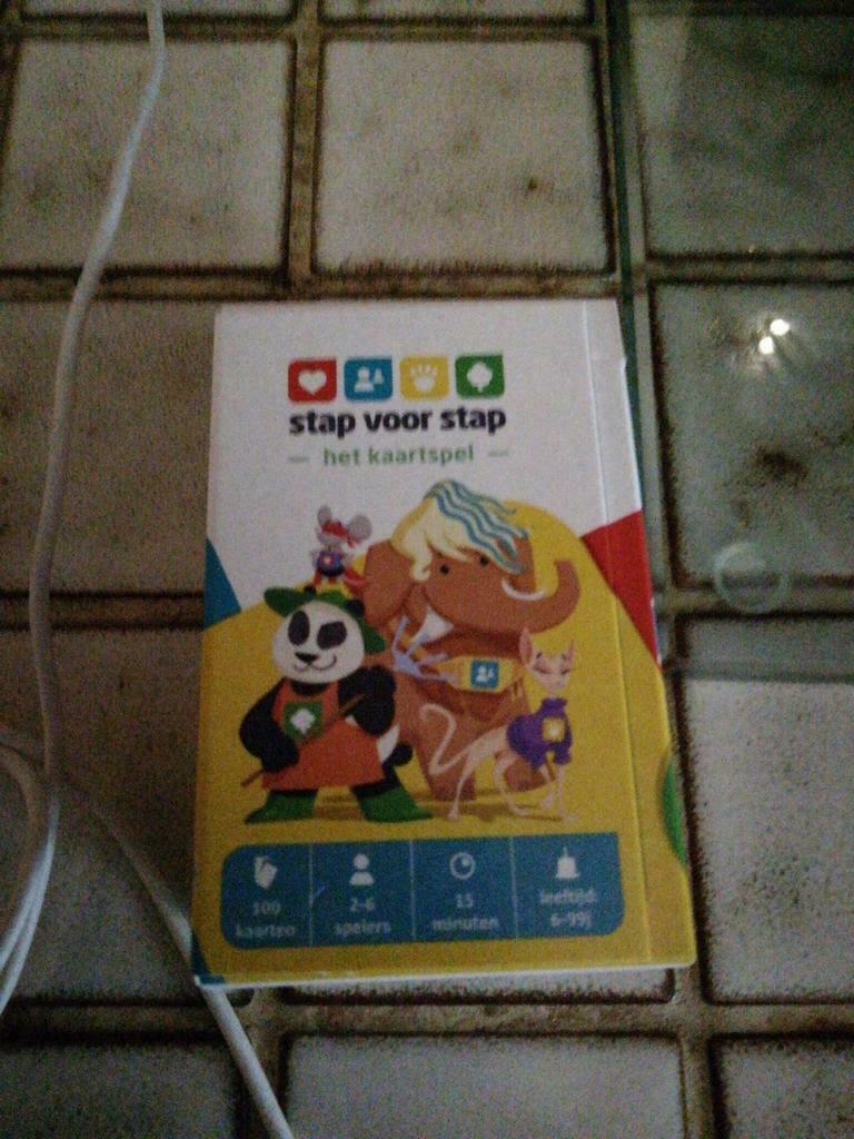 Kaartspel stap voor stap, Ophalen of Verzenden