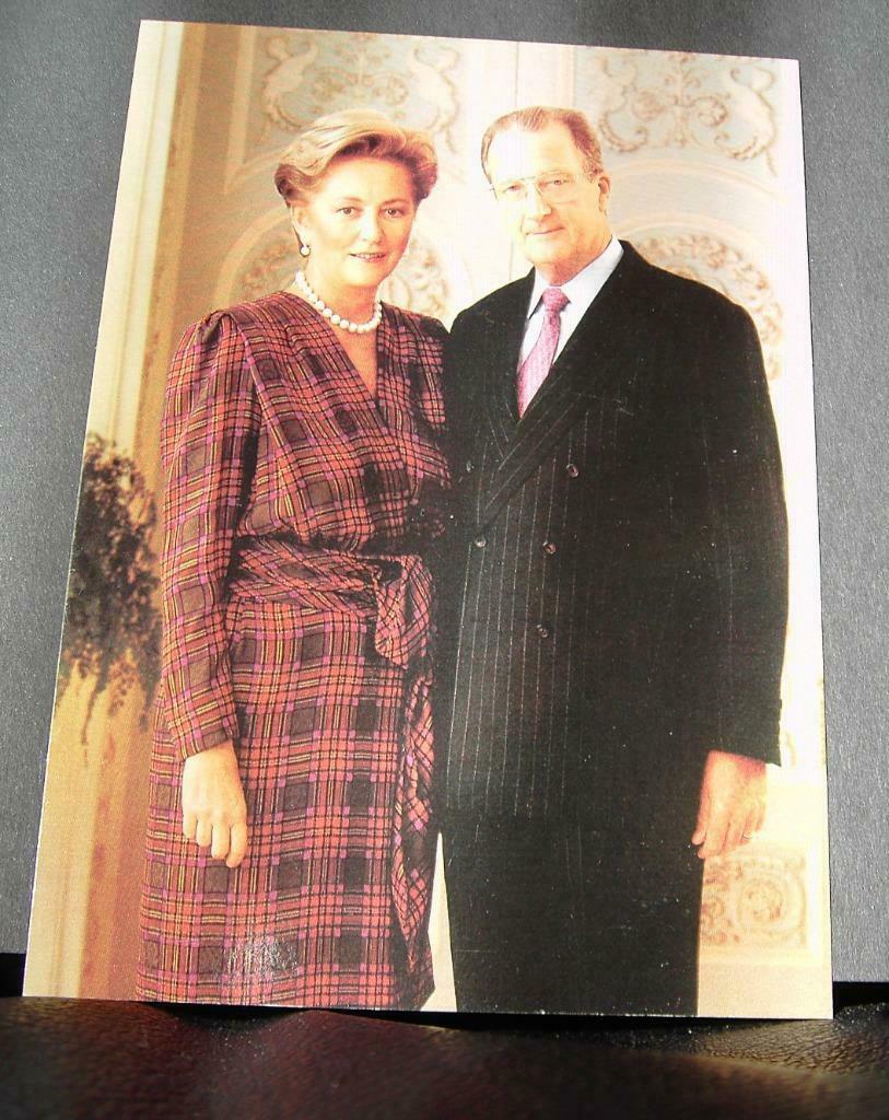 Les Souverains Belges - Le Roi Albert II & la Reine Paola, Ophalen of Verzenden, Ongelopen