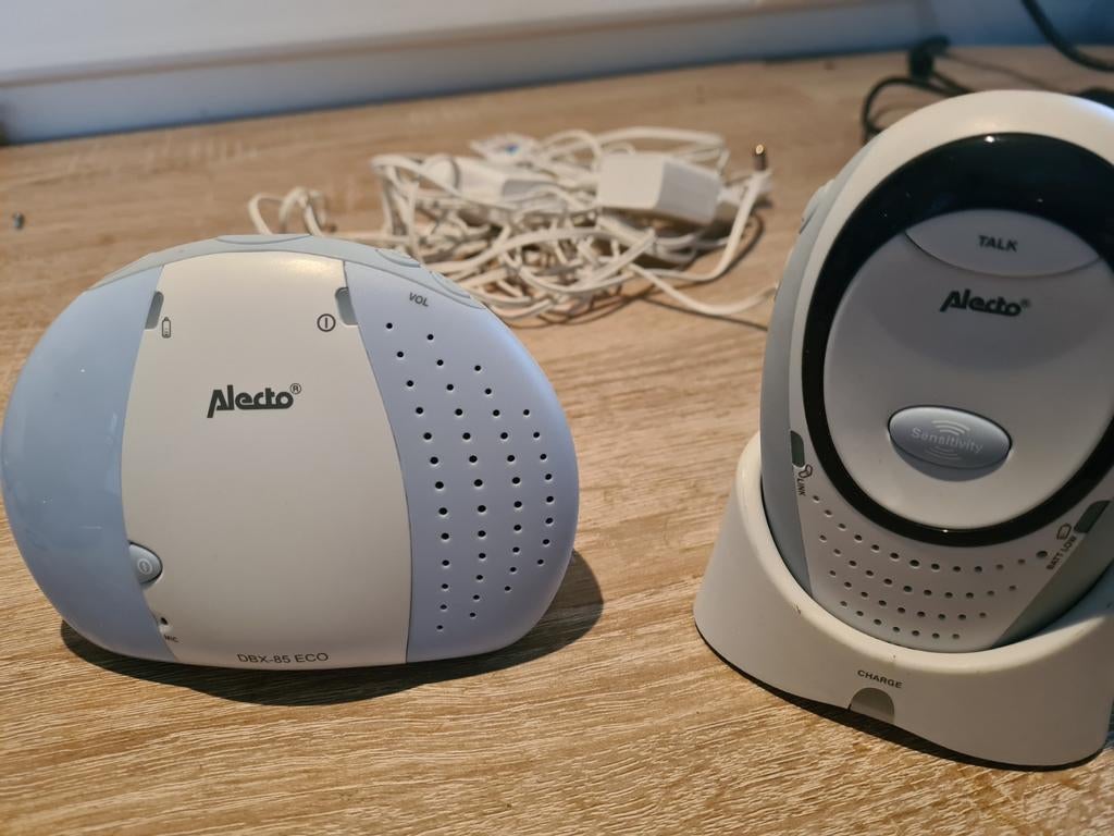 Moniteur pour bébé Alecto Dbx .85 Eco, Enlèvement, Comme neuf, 250 mètres ou plus, Fonction Répondeur