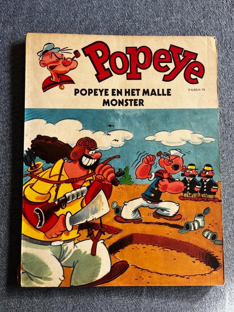 Popeye en het malle monster, Livres, BD, Une BD, Enlèvement, Utilisé