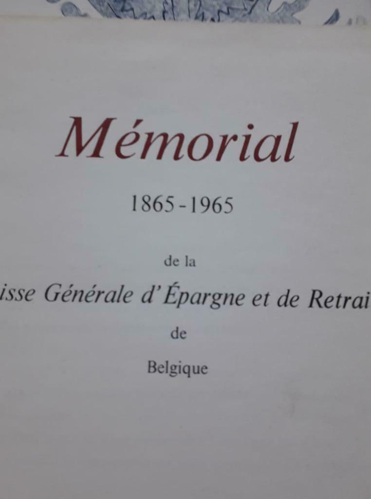 MEMORIAL CGER 1865 - 1965 boek, Boeken, Politiek en Maatschappij, Gelezen, Ophalen of Verzenden