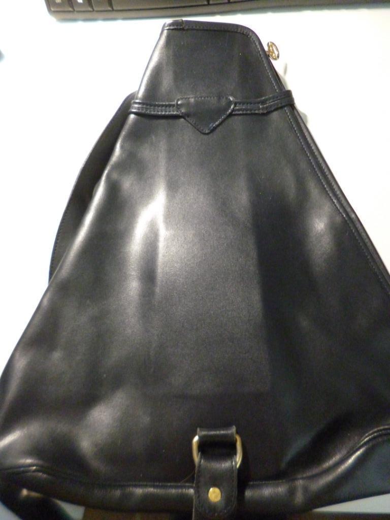 Sac à main LONGCHAMP (Triangle) - Bleu marine, Enlèvement ou Envoi, Utilisé, Bleu, Sac à main