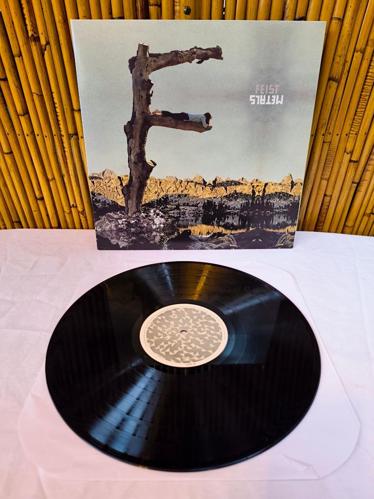 Gatefold LP/Vinyl 33t Feist „Metals” Cherrytree 2011, Ophalen of Verzenden, Gebruikt, 12 inch