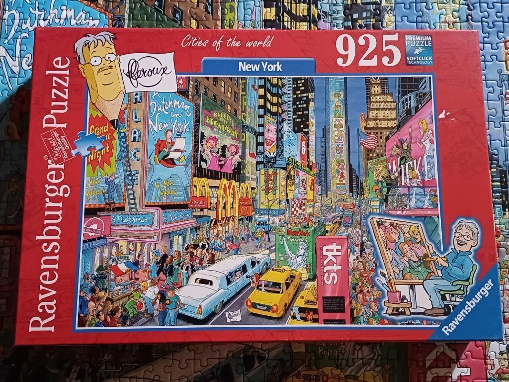 puzzel New York, Ophalen of Verzenden, 500 t/m 1500 stukjes, Zo goed als nieuw, Legpuzzel
