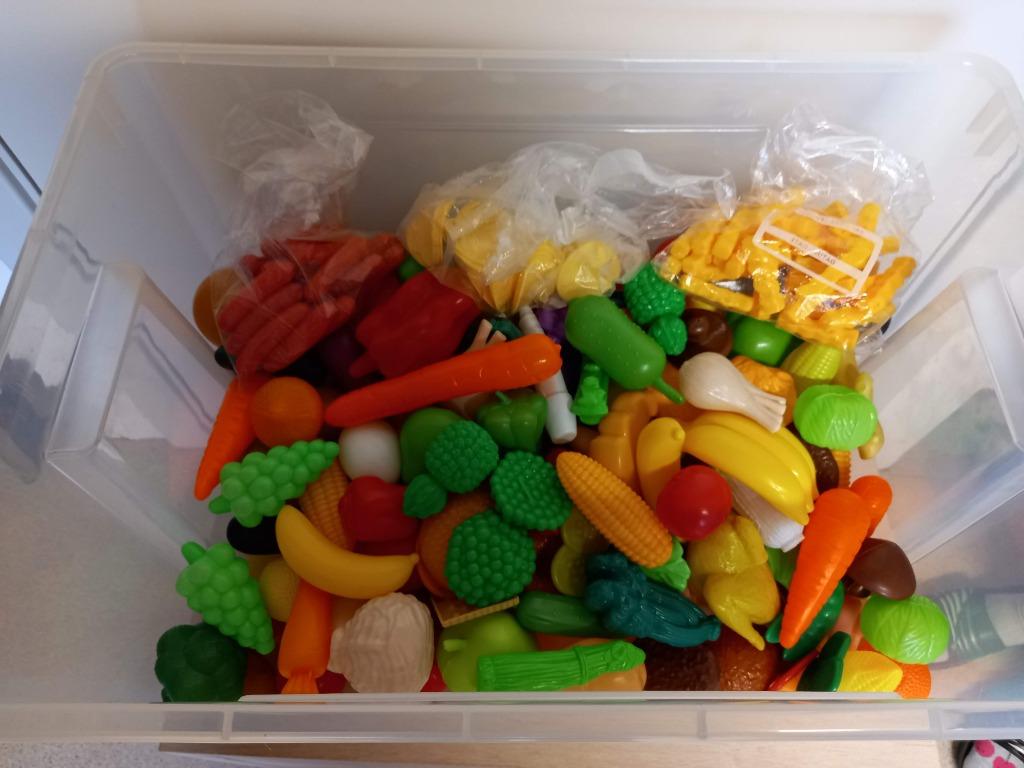 Cuisine à jouets - accessoires, Enfants & Bébés, Enlèvement, Comme neuf, Plastique, Accessoires de cuisine de jeu