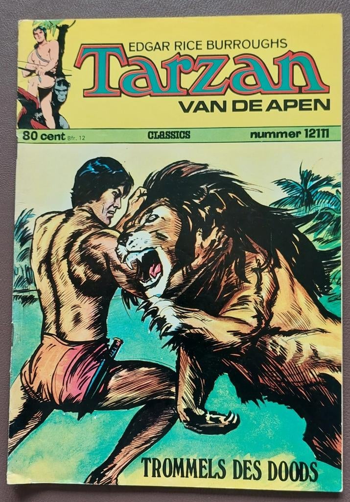 Tarzan van de apen. Trommels des doods. 1972 nr. 12111, Ophalen of Verzenden, Zo goed als nieuw