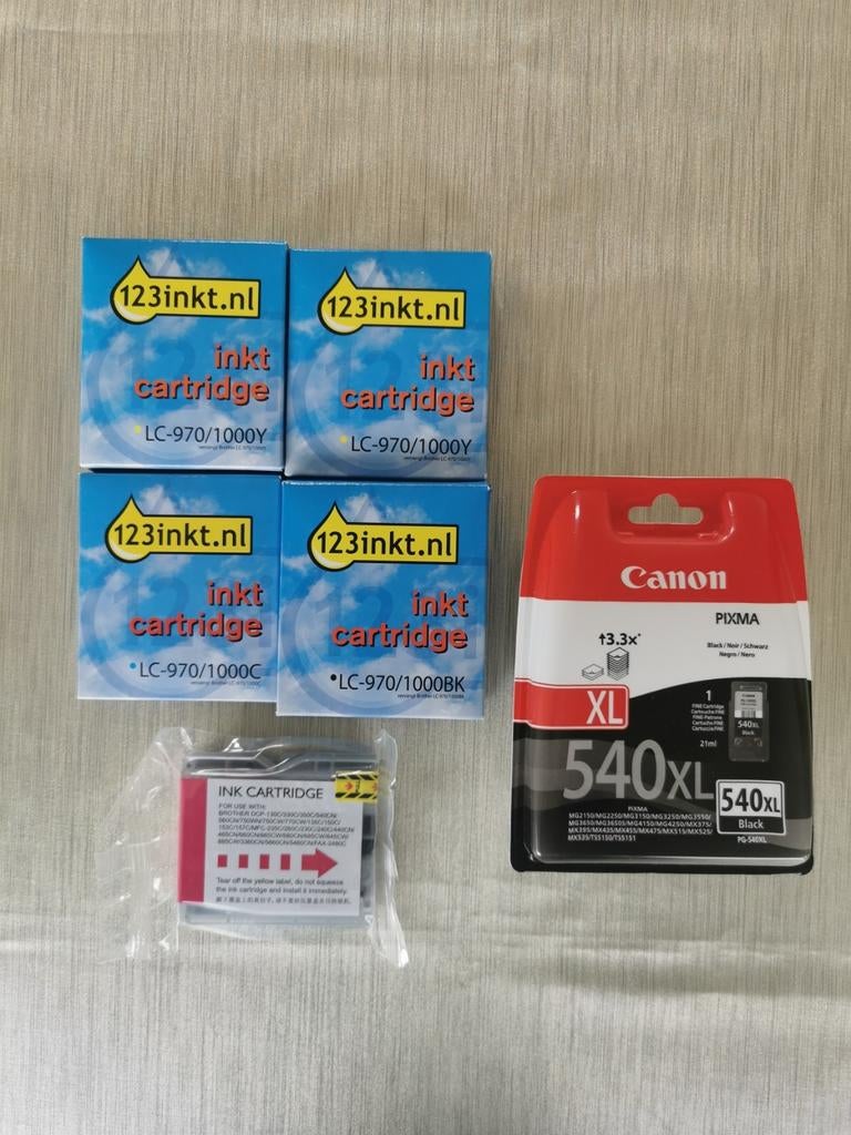Verschillende inktpatronen te koop, Ophalen of Verzenden, Nieuw, Cartridge, Brother