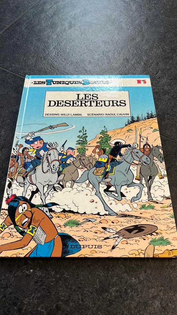 BD Les tuniques bleues n• 5 Les deserteurs, Ophalen of Verzenden, Zo goed als nieuw