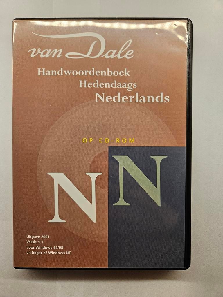 CD-ROM Van Dale Handwoordenboek hedendaags Nederlands 2001, Boeken, Woordenboeken, Van Dale, Nederlands, Nieuw, Ophalen of Verzenden