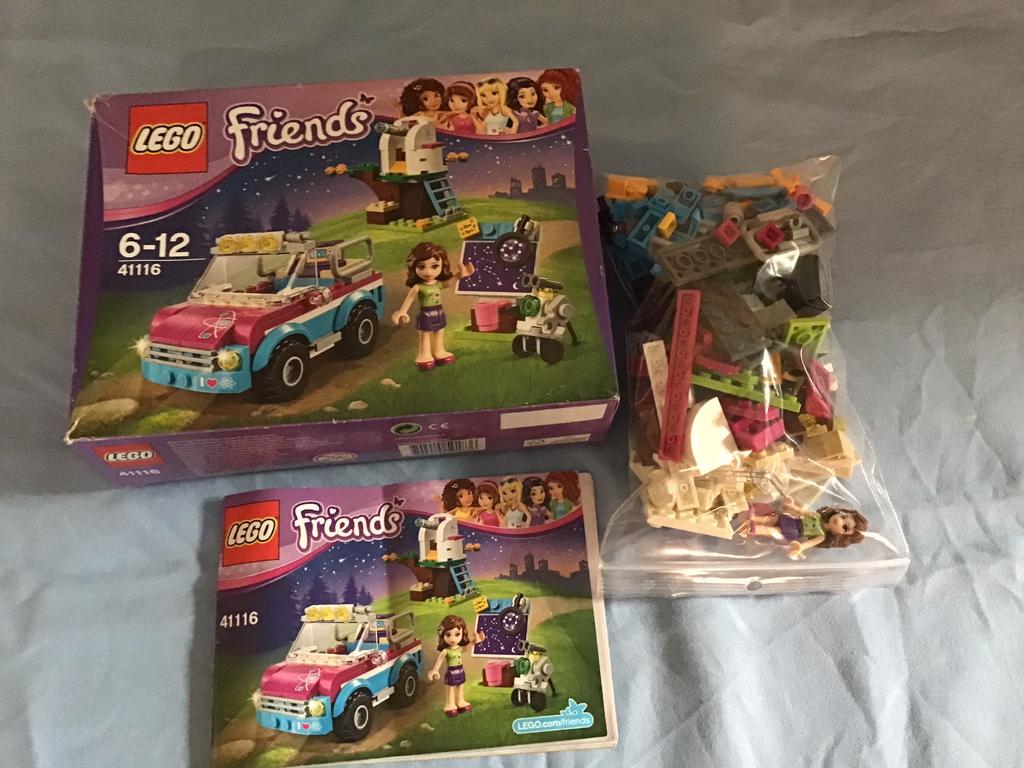 Lego friends 41116 K, Ophalen of Verzenden, Zo goed als nieuw, Lego