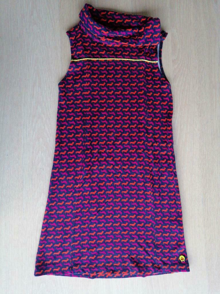 Jurk hondjes Someone 128, Ophalen of Verzenden, Gebruikt, Meisje, Jurk of Rok