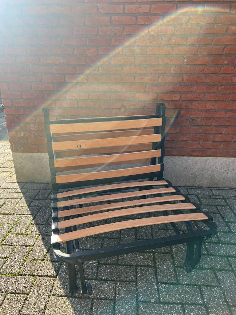 bed inklapbaar, Ophalen