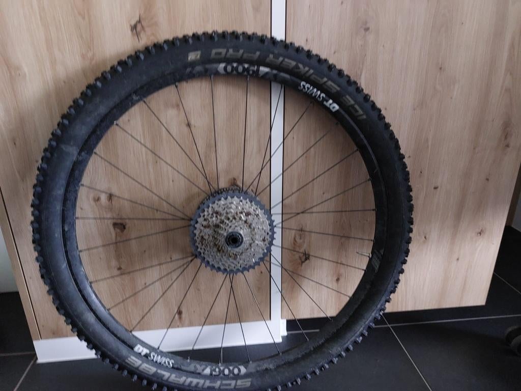 MTB wielen met spikebanden, Enlèvement, Comme neuf, DT-Swiss