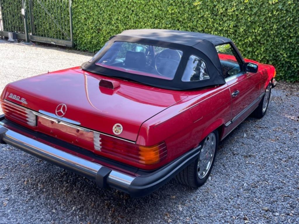 Mercedes 560 SL R107 Roadster + Hardtop ' Bobby Ewing 'look, foto 6