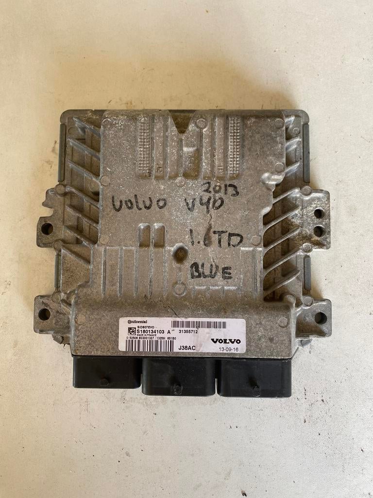 Moteur ECU Volvo V40 1.6TD S180134103, Autos : Pièces & Accessoires, Électronique & Câbles, Volvo, Enlèvement ou Envoi