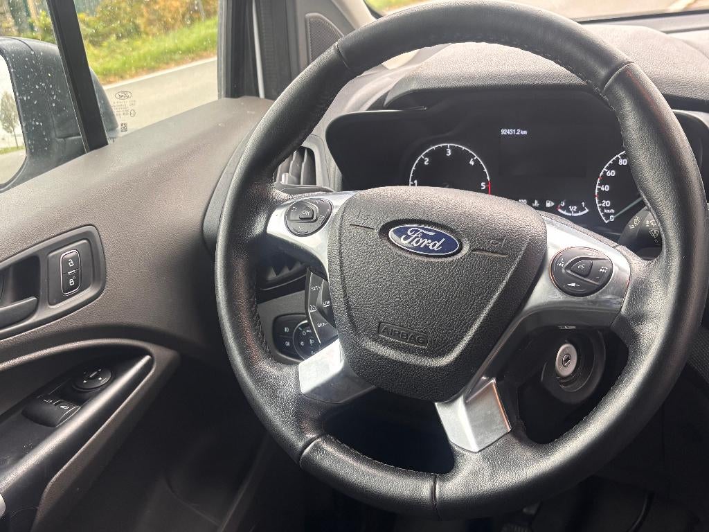 FORD TRANSIT CONNECT CRUISE C/AIRCO/PARKEERSENSOR/BTW AFTREK, 75 kW, Airconditioning, Euro 6, Leder