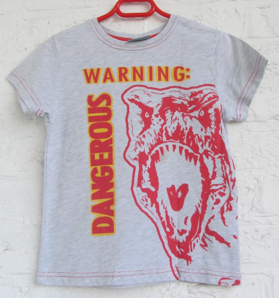 Jurassic World - Dino T-Shirt Maat 5-6 jaar, Gebruikt, Jongen of Meisje, Shirt of Longsleeve, Geen