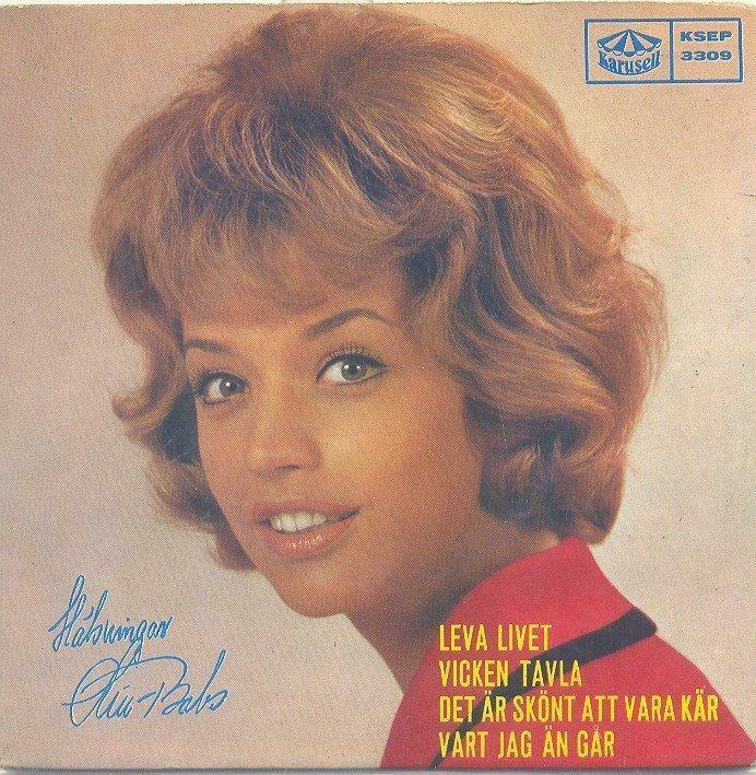 Lill Babs – Leva Livet / Vicken Tavla / Vart jag än gar - EP, Ophalen of Verzenden, Gebruikt