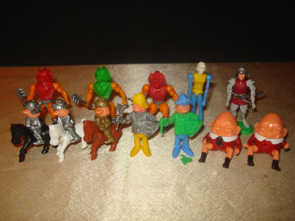 KINDER Lot d'Anciennes Figurines Diverses 1976-88 Kennung RP, Collections, Enlèvement ou Envoi, Comme neuf, Figurines