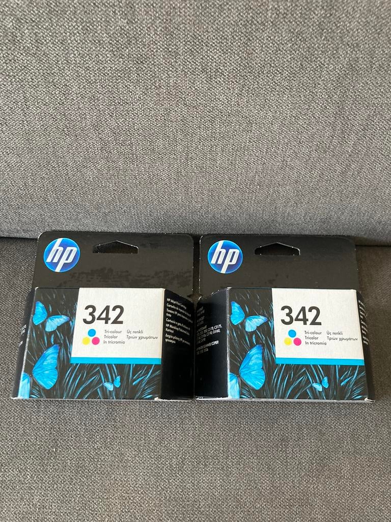 Nouvelle cartouche couleur 2 x HP 342, Enlèvement ou Envoi, Neuf, Cartridge, HP