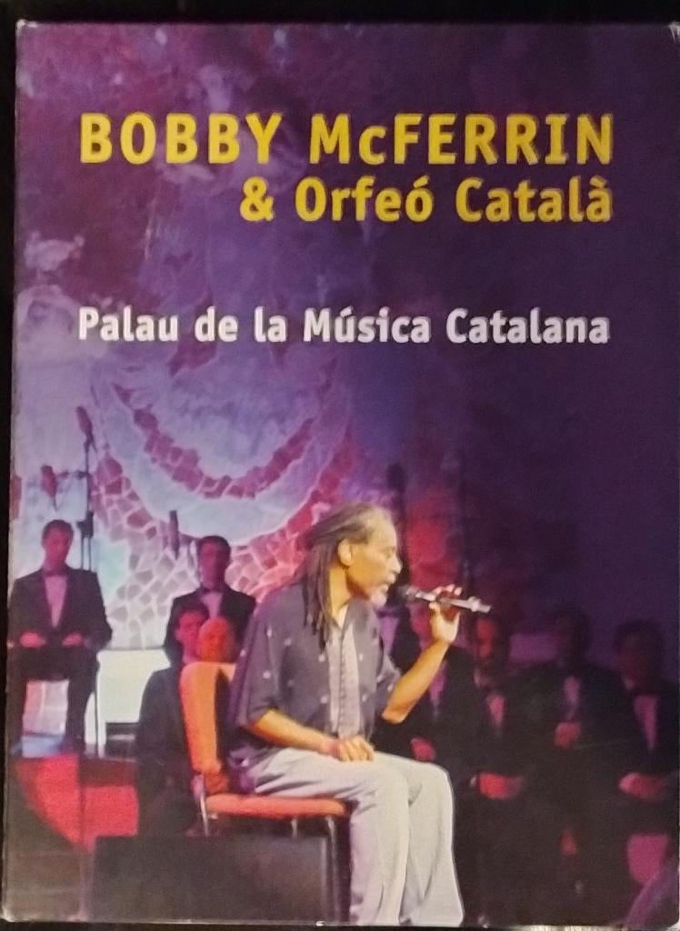 Bobby Mc Ferrin live in Barcelona DVD+CD als nieuw, Verzenden, Zo goed als nieuw