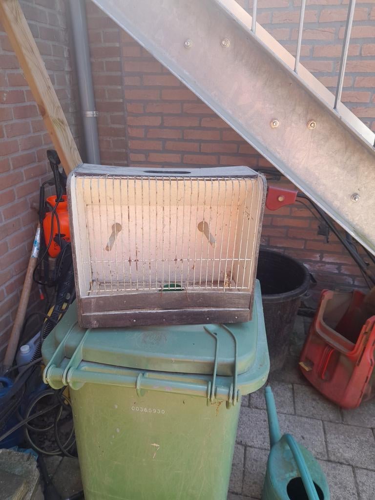 Vogelkooi, Dieren en Toebehoren, Ophalen, Zo goed als nieuw, Hout, Vogelkooi