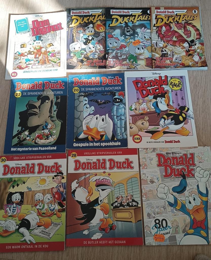 Donald duck strips, Ophalen of Verzenden, Gelezen
