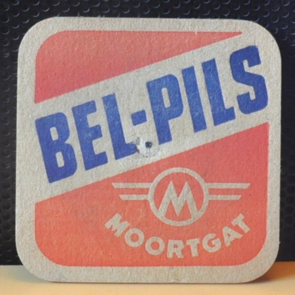 ancien sous bock bel pils moortgat sb47, Verzamelen, Ophalen of Verzenden, Gebruikt, Viltje(s), Overige merken