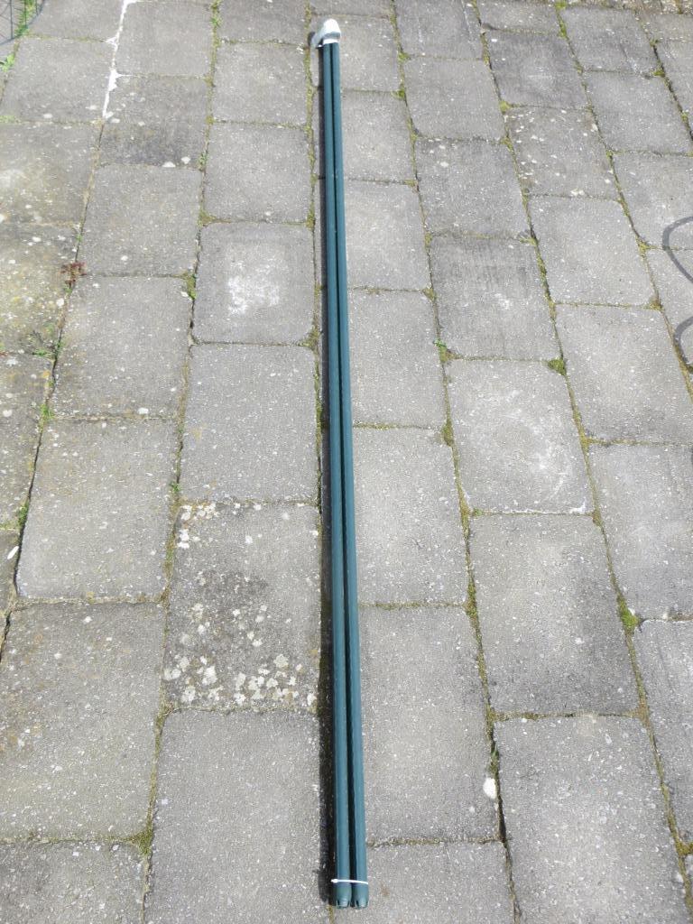 2x metalen plantenstokken - ongeveer 180cm lang - nieuw, Ophalen of Verzenden