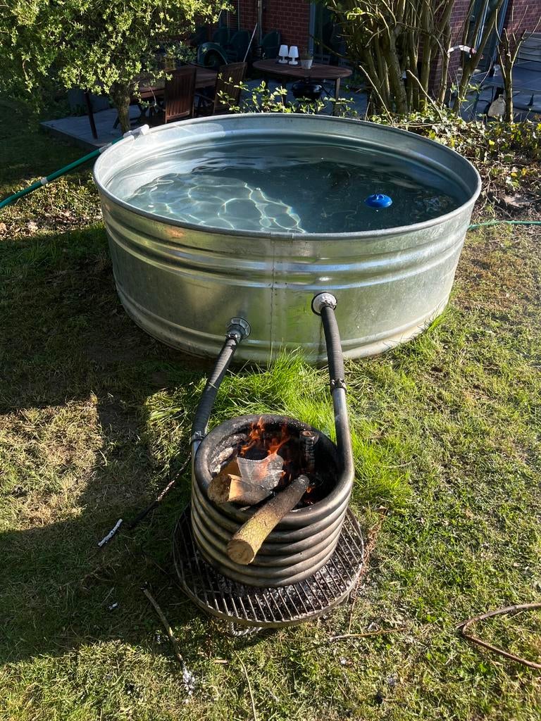 Bubbelbad mini-zwembadtank usa, Ophalen, Gebruikt