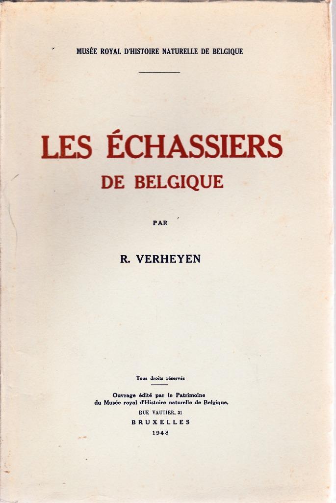 LES ÉCHASSIERS de BELGIQUE par R. VERHEYEN - Bruxelles 1948, R. VERHEYEN, Enlèvement ou Envoi, Comme neuf, Sciences naturelles