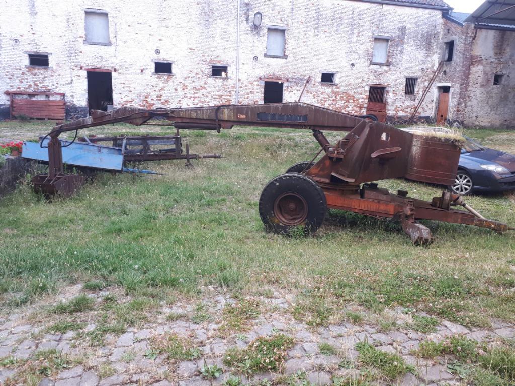 Grue agricole traînée, Enlèvement, Cultures, Agricole