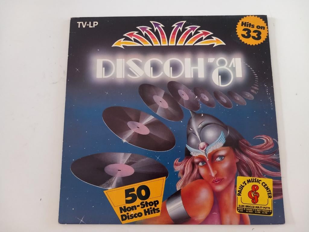 Vinyle LP Discoh '81 Disco Dance hits Pop 80s Funk Soul, Enlèvement ou Envoi, 12 pouces