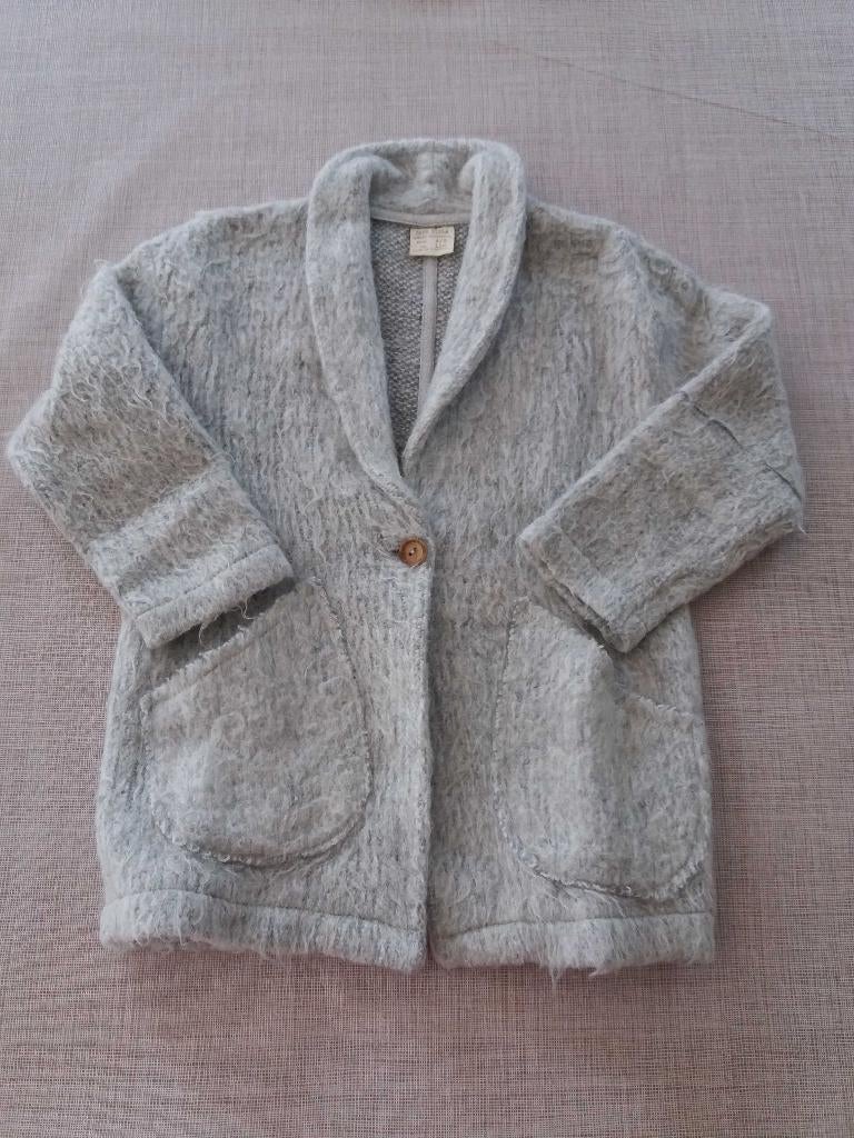 Lichtgrijze trui / jasje / gilet / golf wol 5 jaar M110 Zara, Enfants & Bébés, Vêtements enfant | Taille 110, Enlèvement ou Envoi