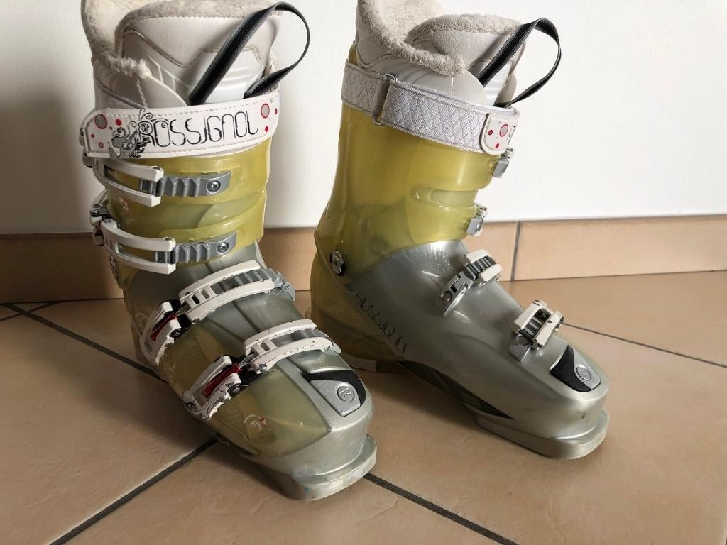 ROSSIGNOL  Bottes de SKI Pointure decathlon 25-25/5 = 39/40, Enlèvement ou Envoi, Rossignol, Utilisé, Chaussures