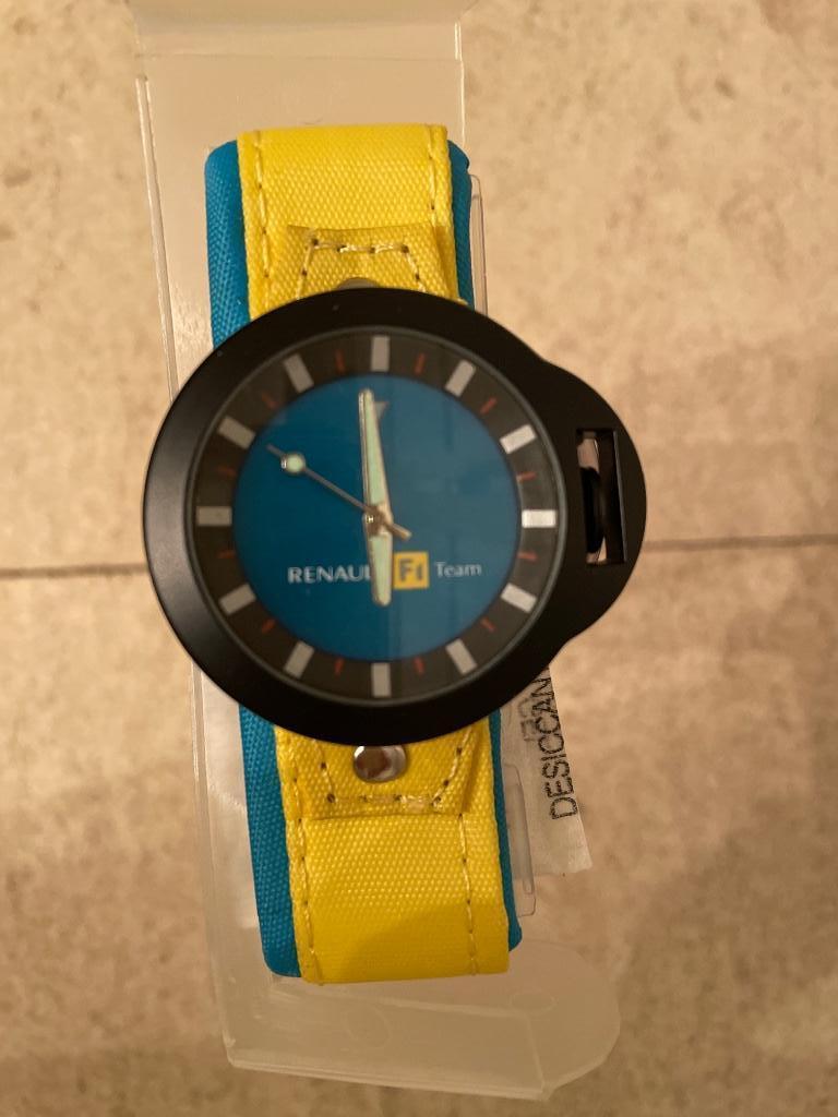 Renault F1 Team horloge, collectors item, Ophalen of Verzenden, Nieuw