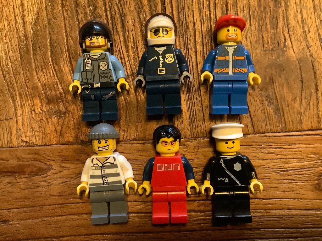 Lego figuren aanvulset 7 stuks / 209-F3, Enlèvement ou Envoi, Utilisé, Briques en vrac, Lego