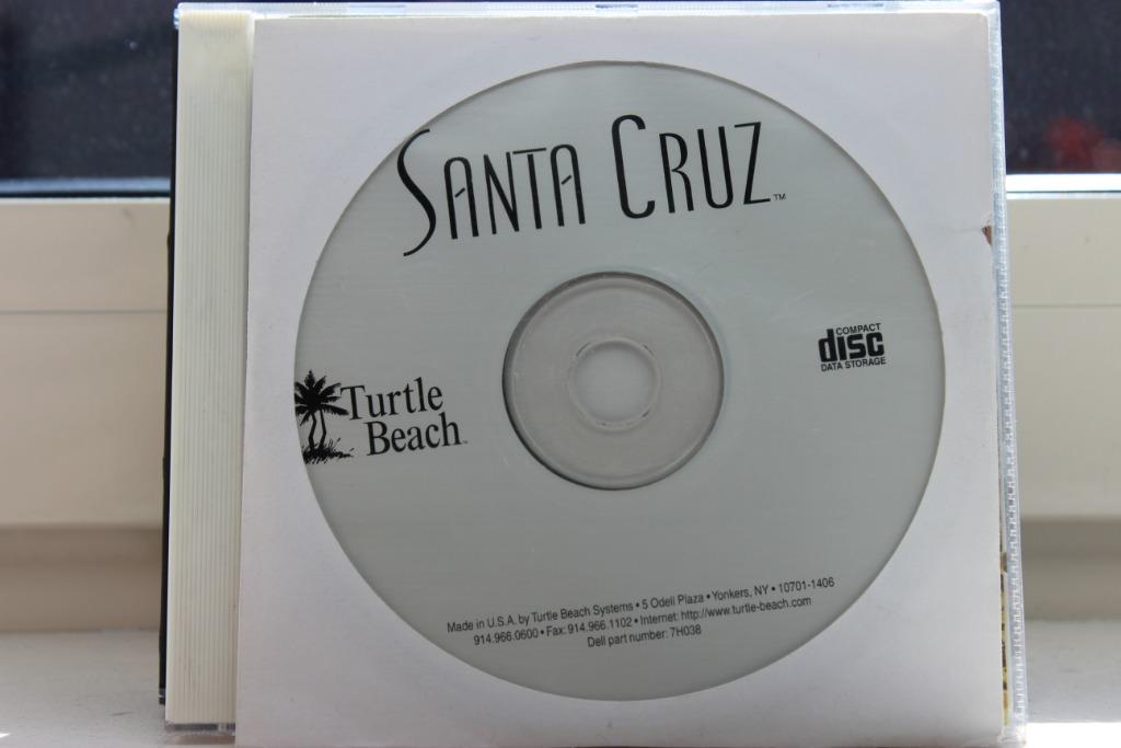 CD SANTA CRUZ, Enlèvement ou Envoi
