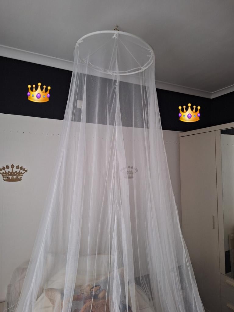 Superkoopje : Bed Hemel!! Beschermd ook tegen muggen!!, Ophalen, Wit