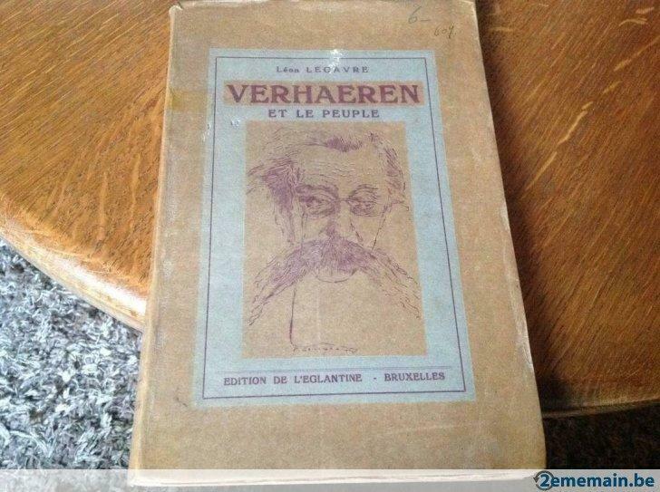 Ancien livre sur Emile Verhaeren