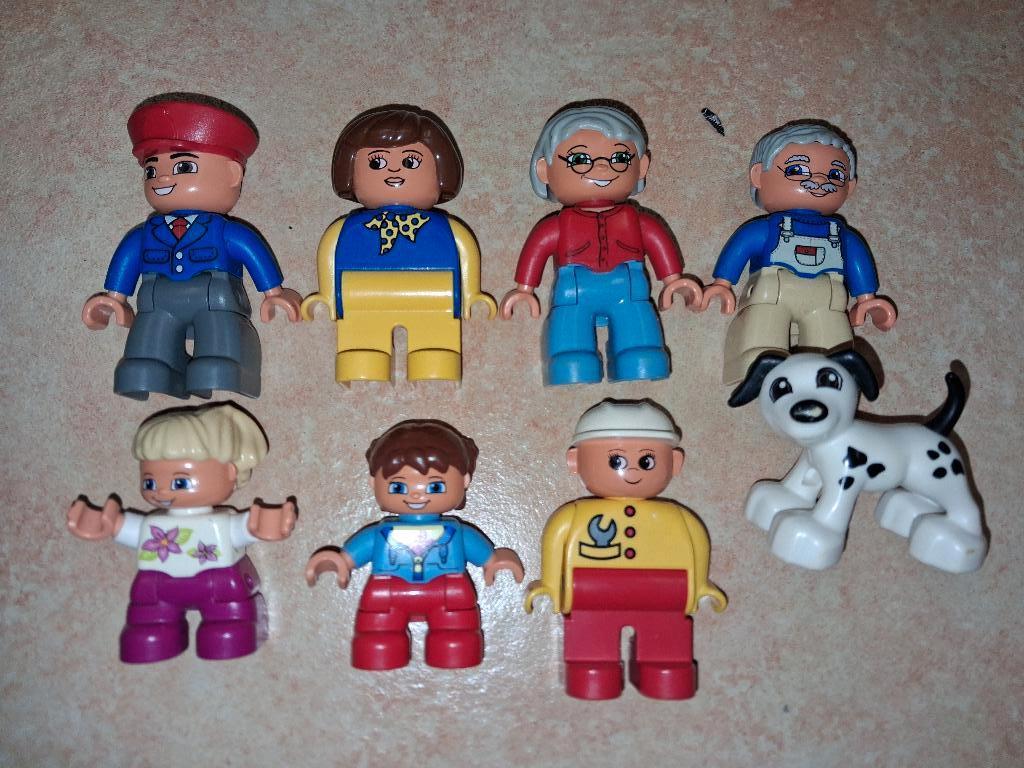 Duplo mannetjes, Kinderen en Baby's, Speelgoed | Duplo en Lego, Ophalen of Verzenden, Zo goed als nieuw, Losse stenen, Duplo