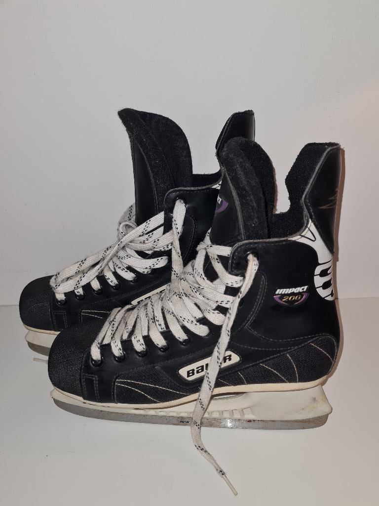 schaatsen maat 40,5 hockeyschaatsen Bauer Impact 200, Enlèvement ou Envoi, Bauer