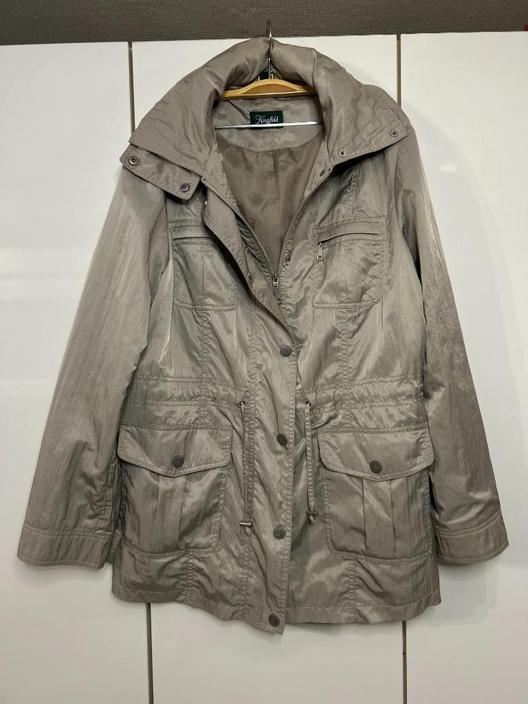 Beige jas Kingfield Charles Vögele - Maat 42/44, Kleding | Dames, Beige, Maat 42/44 (L), Ophalen of Verzenden, Charles Vögele