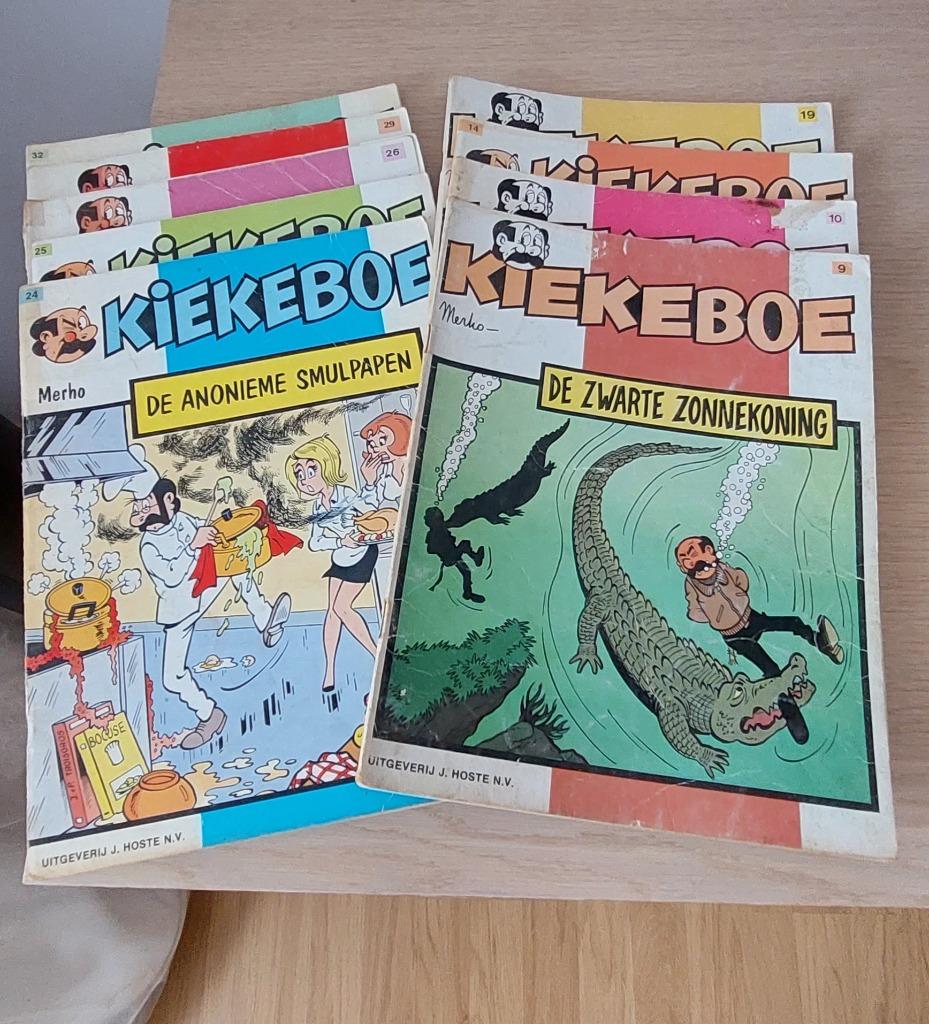 Strips Kiekeboe - verschillende nummers, Enlèvement ou Envoi, Merho, Utilisé, Plusieurs comics