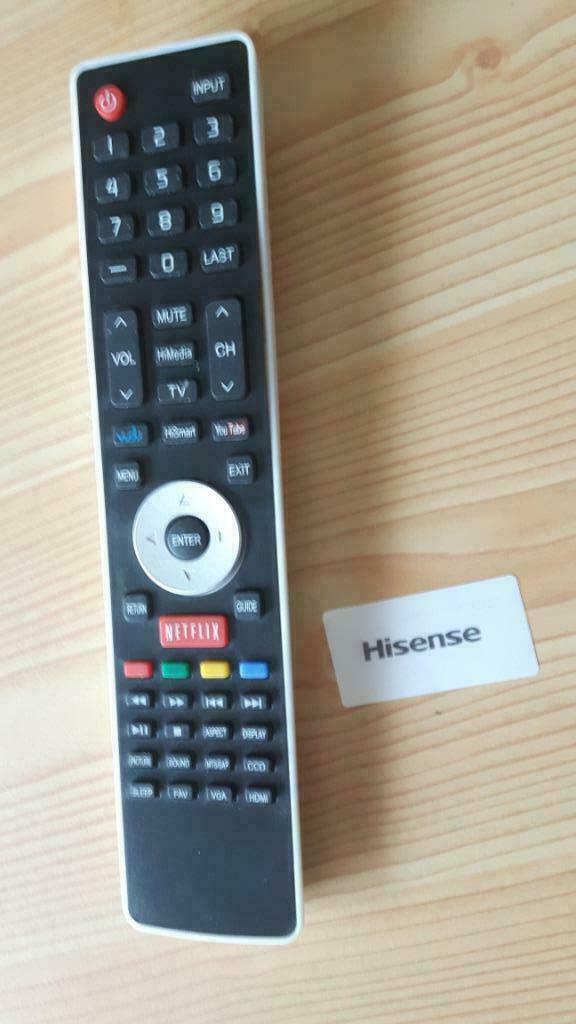 HISENSE AFSTANDSBEDIENING SMART LCD / LED TV NETFLIX, Ophalen of Verzenden, Nieuw, Origineel, Tv