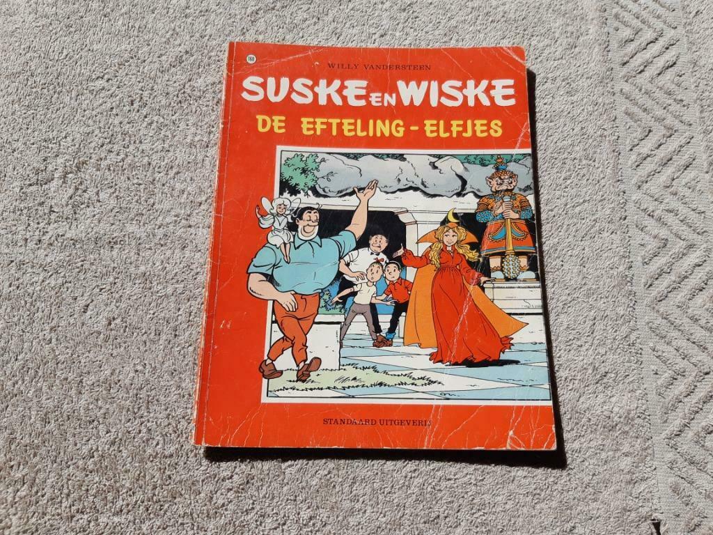 Suske en Wiske.168.De efteling-elfjes., Eén stripboek, Ophalen of Verzenden, Gelezen