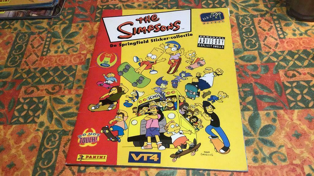 The simpsons (r), Ophalen of Verzenden, Gelezen, Panini, Plaatjesalbum