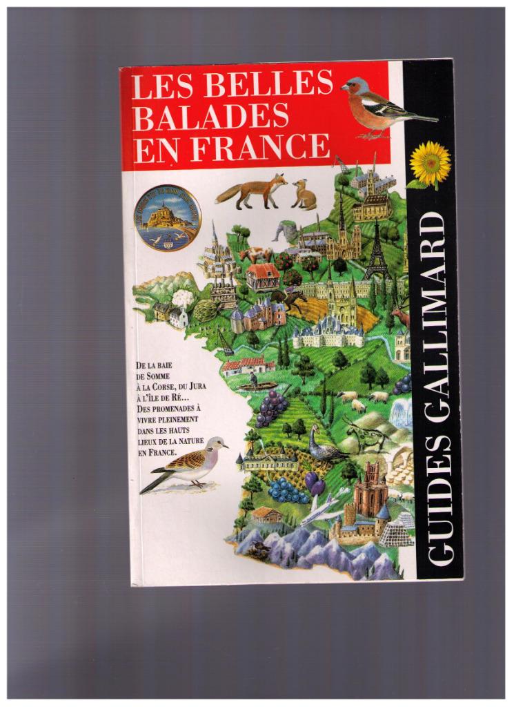 Les belles balades en France  Guides Gallimard  1994, Envoi, Utilisé, Guide ou Livre de voyage