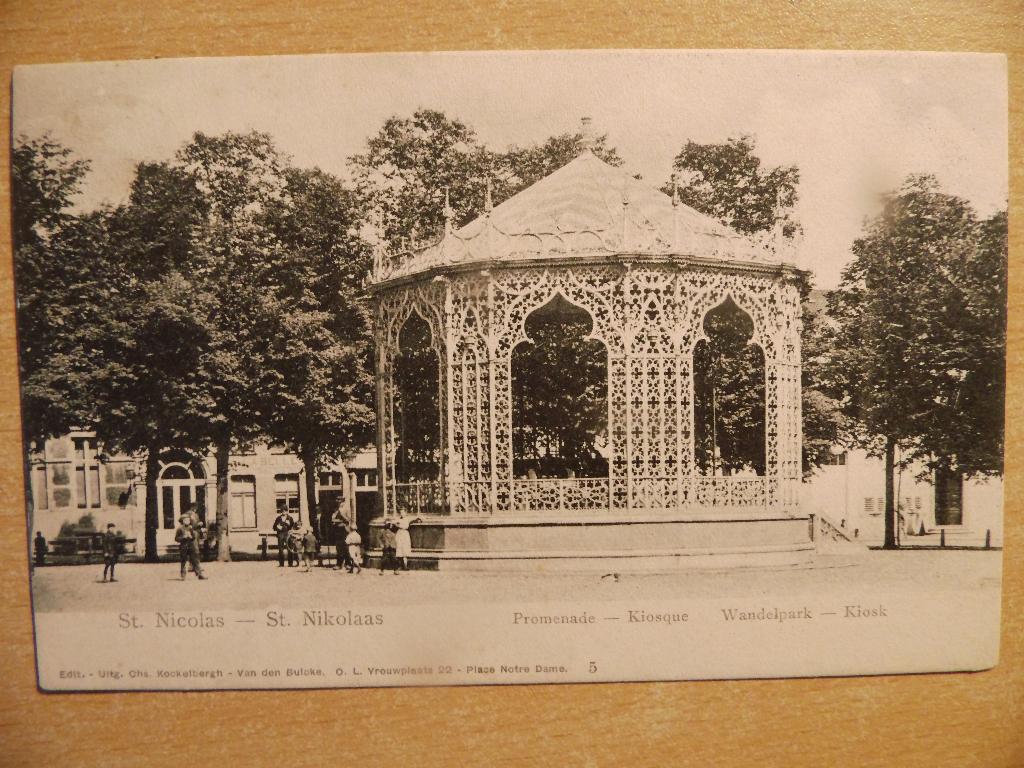 postkaart Sint-Niklaas, Verzamelen, Postkaarten | België, Ophalen of Verzenden, Voor 1920, Gelopen, Oost-Vlaanderen