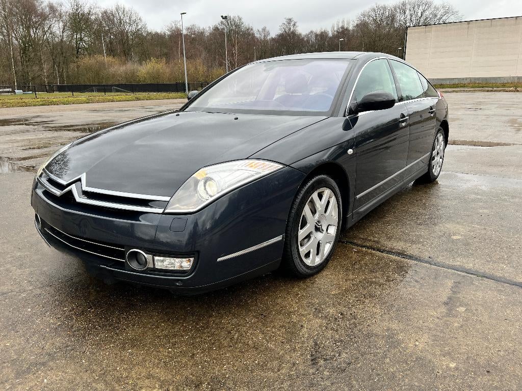 2007 Citroën C6 2.7 HDi V6 Exclusive bas km en état impec, Cuir, Noir, 5 portes, 6 cylindres